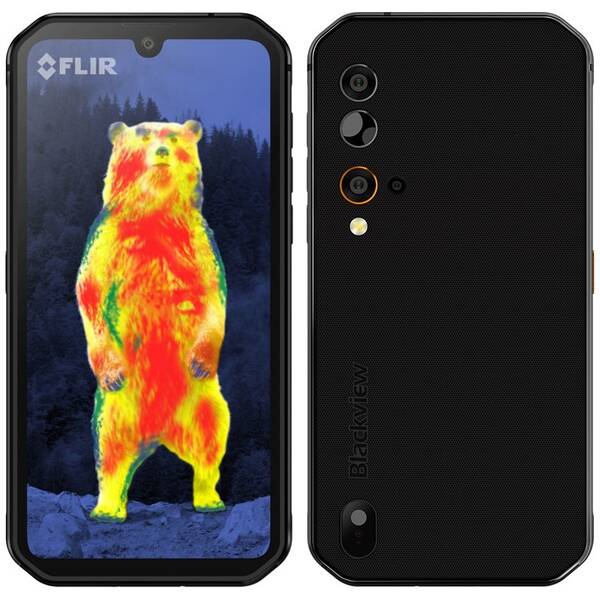 Mobilní telefon iGET GBV9900 Pro Thermo černá barva
