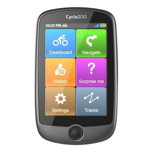 Navigační systém GPS Mio Cyclo 200 černá barva
