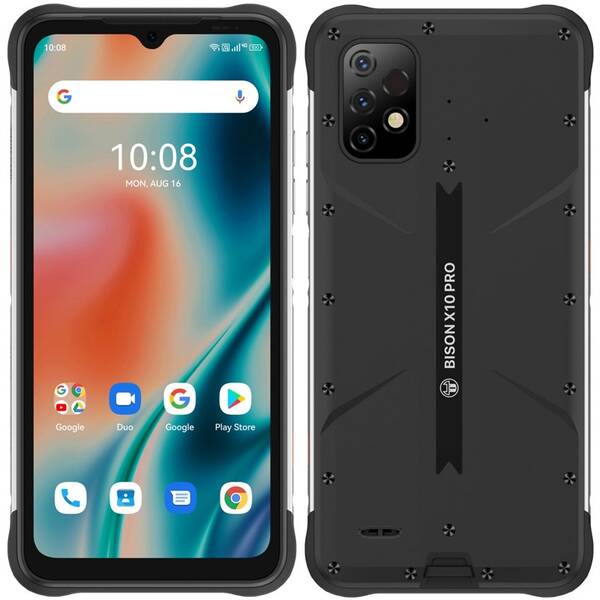 Mobilní telefon UMIDIGI Bison X10 Pro černá barva
