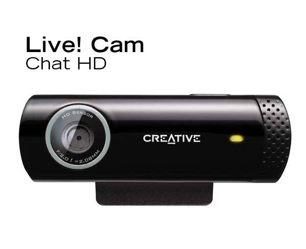 Webkamera Creative Live! Cam Chat černá barva
