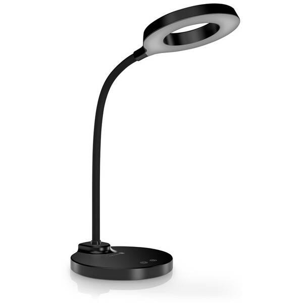 Stolní LED lampička Connect IT Glow černá barva
