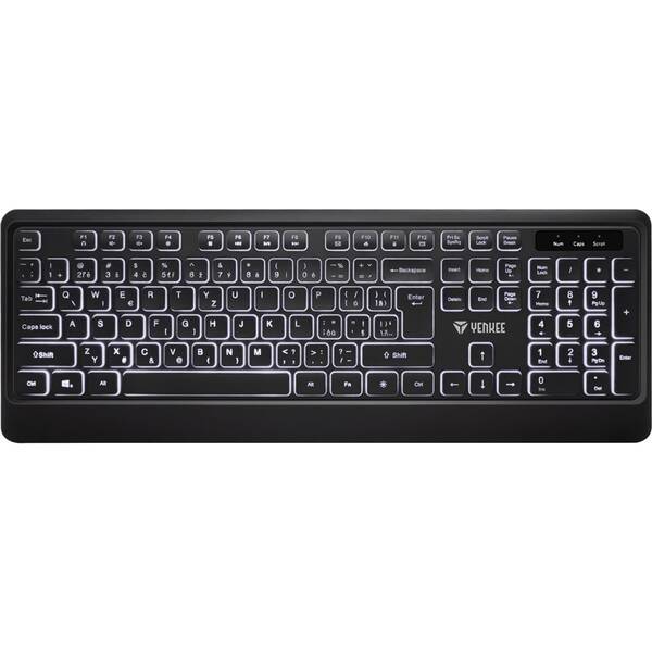 Klávesnice YENKEE YKB 1025CS Vision černá barva
