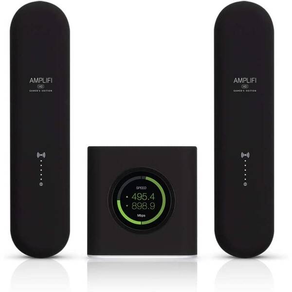 Komplexní Wi-Fi systém Ubiquiti AmpliFi Mesh WiFi Gamer’s Edition černá barva
