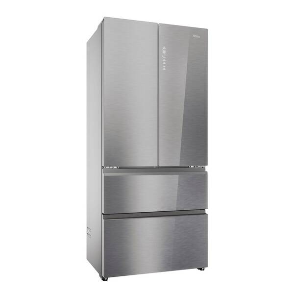 Americká lednice Haier HFR7819ENGC stříbrná barva
