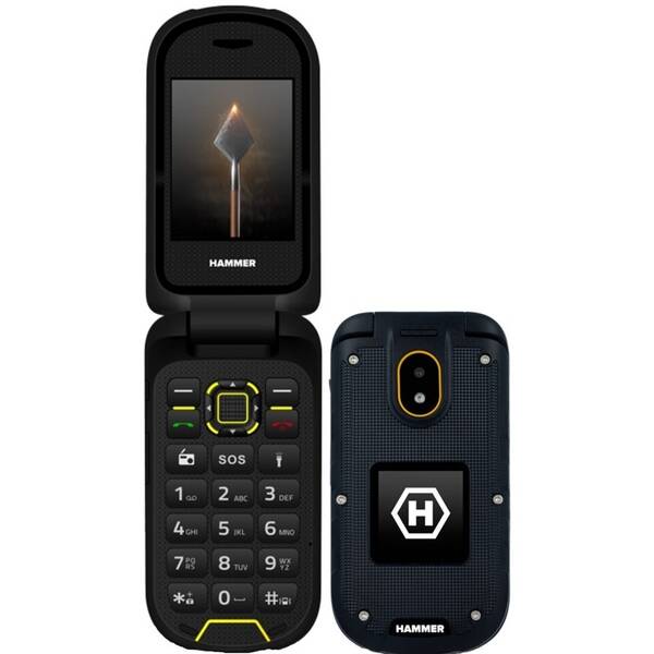 Mobilní telefon myPhone Hammer Bow černá barva
