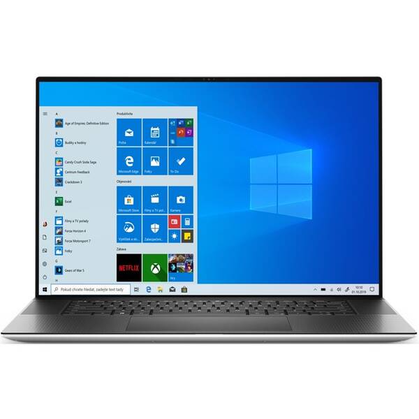 Notebook Dell XPS 17 (9700) Touch stříbrná barva
