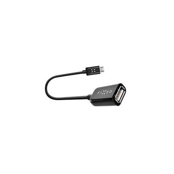 Redukce FIXED micro USB, OTG, USB 2.0 černá barva
