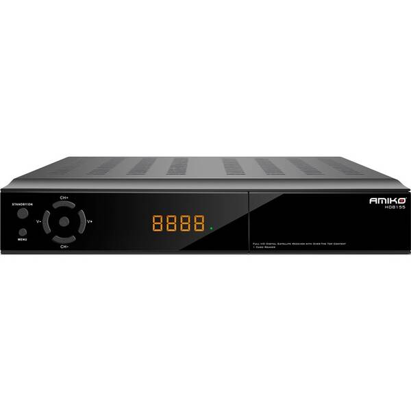 Satelitní přijímač Amiko HD8155 černá barva
