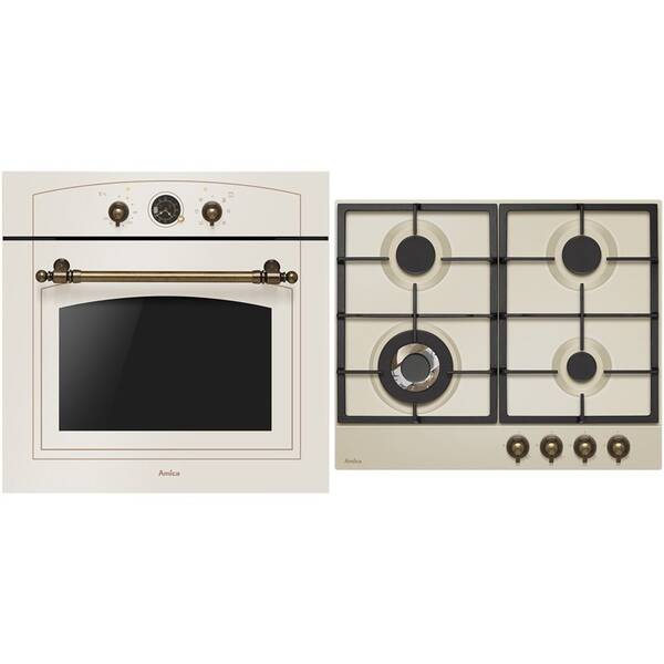 Set výrobků Amica TR 16 MW + DRP 6412 DW krémová barva
