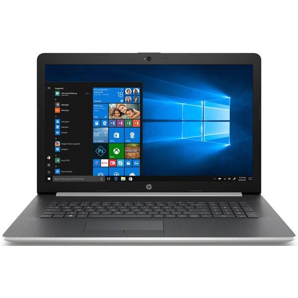 Notebook HP 17-ca0001nc stříbrná barva
