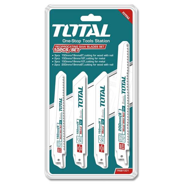 Sada pilových plátků Total tools TRSB1001 (10 ks) 
