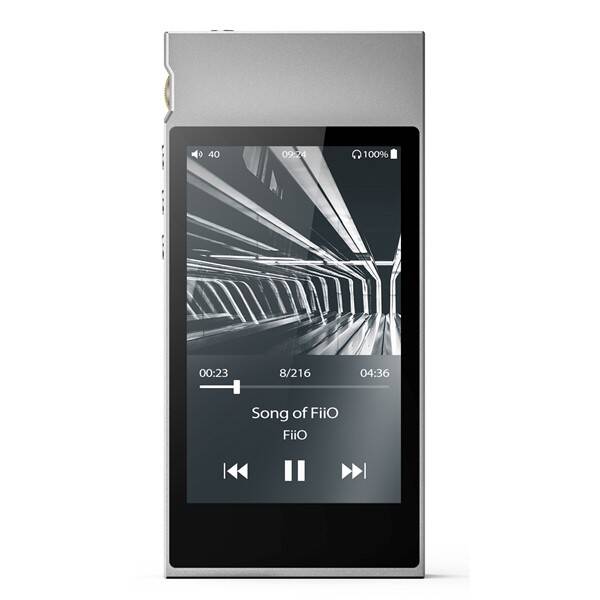 HiFi přenosný digitální přehrávač FiiO M7 stříbrná barva
