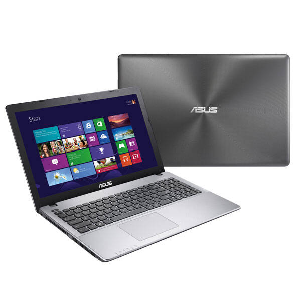 Notebook Asus X550LN-XO076H stříbrná barva
