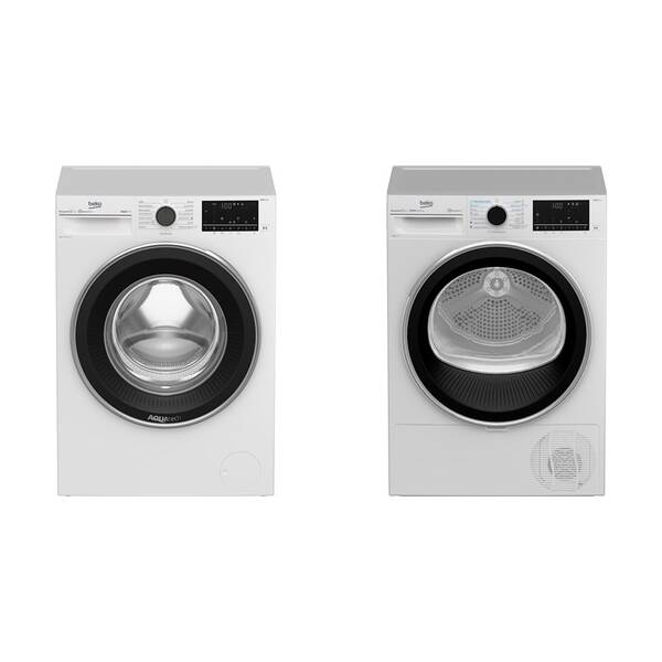 Set výrobků Beko B5WFU59418WCSHB + B5T692432WCSHBC 
