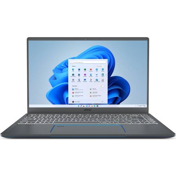 Notebook MSI Prestige 14 šedá barva
