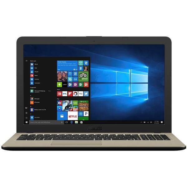Notebook Asus X540UB-DM350T černá barva
