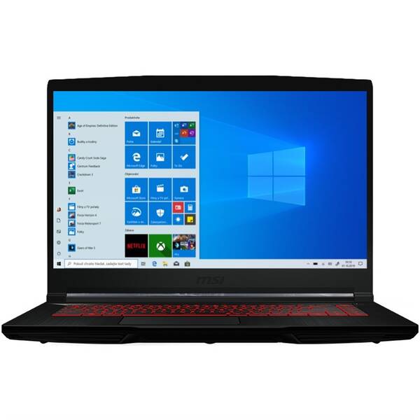Notebook MSI GF65 9SEXR černá barva
