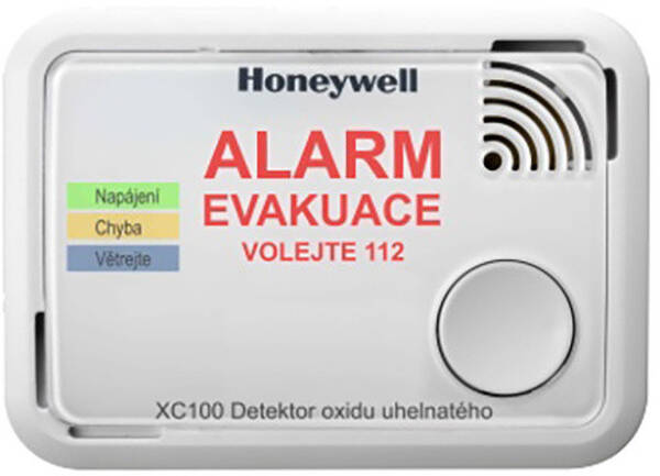 Detektor oxidu uhelnatého Honeywell XC100-CSSK-A, Alarm Scan 

