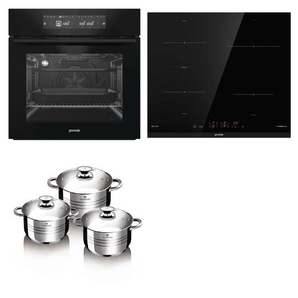 Set výrobků Gorenje BO758A23BG + IT643BCSC 
