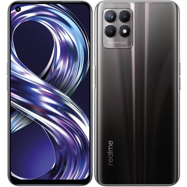 Mobilní telefon realme 8i 4GB/128GB - Space Black 
