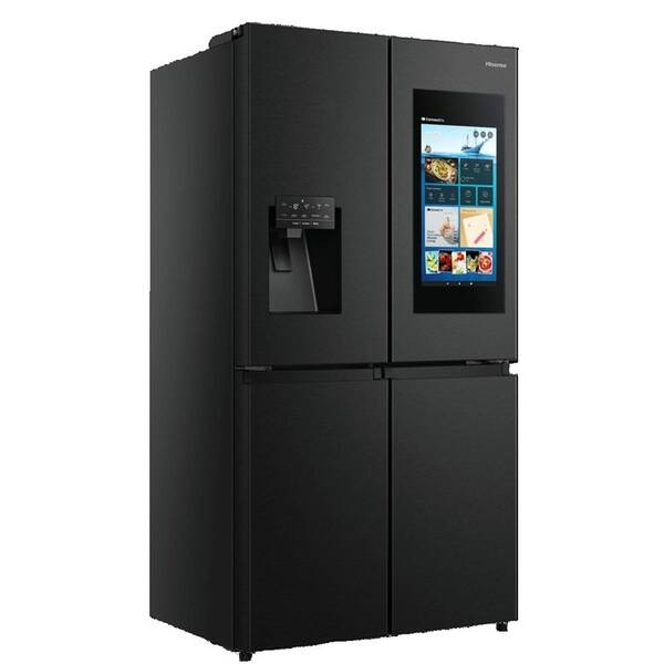 Americká lednice Hisense RQ760N4IFE černá barva
