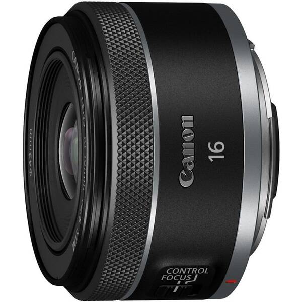 Objektiv Canon 16 mm f/2.8 STM černá barva
