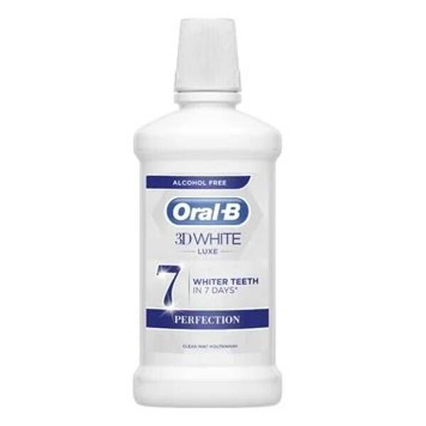 Ústní voda Oral-B 3D White Luxe Perfection 500 ml 
