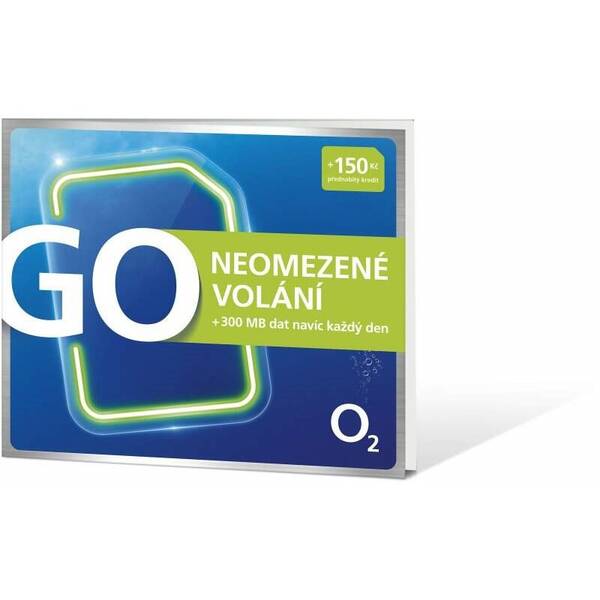 SIM karta O2 GO Neomezeně 
