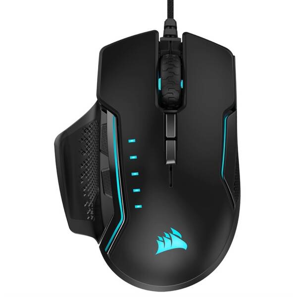 Myš Corsair Glaive RGB PRO černá barva
