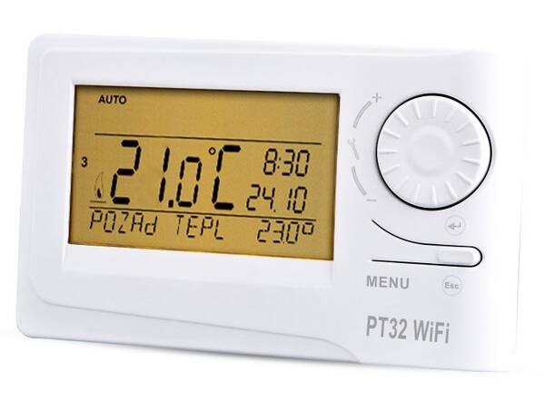 Termostat Elektrobock s WiFi modulem 
