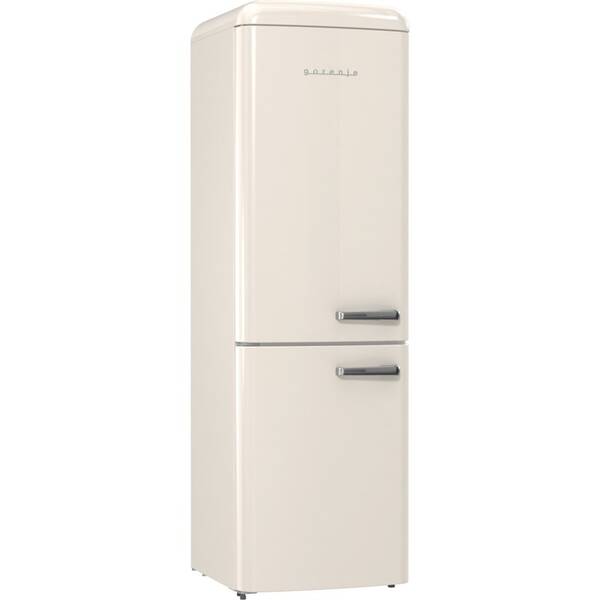 Chladnička s mrazničkou Gorenje ONRK619DC-L krémová barva
