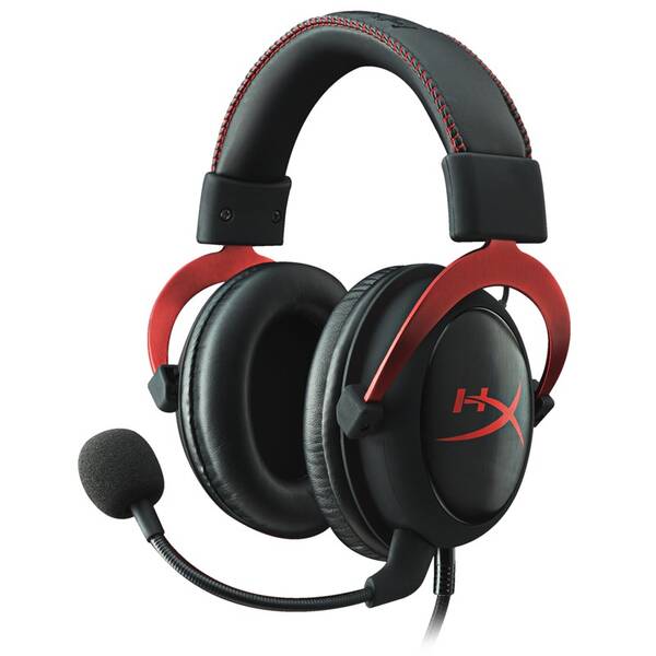 Headset HyperX Cloud II černá barva
