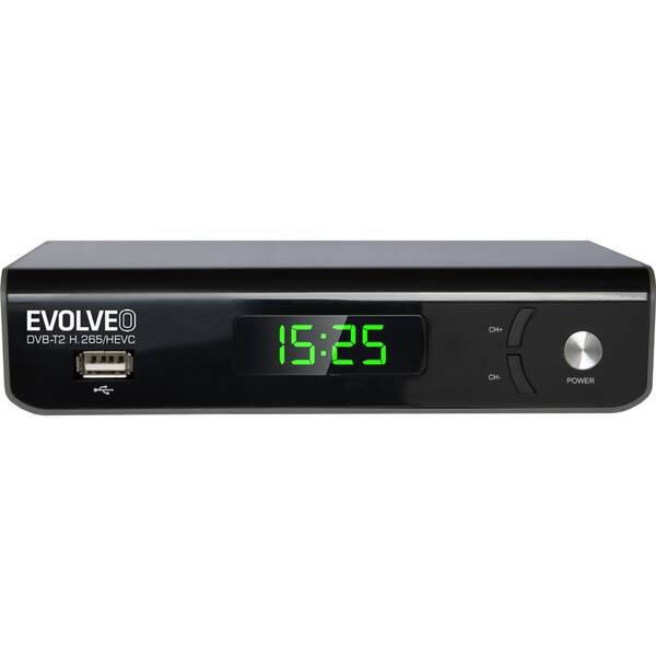 Set-top box Evolveo Omega II T2 černá barva
