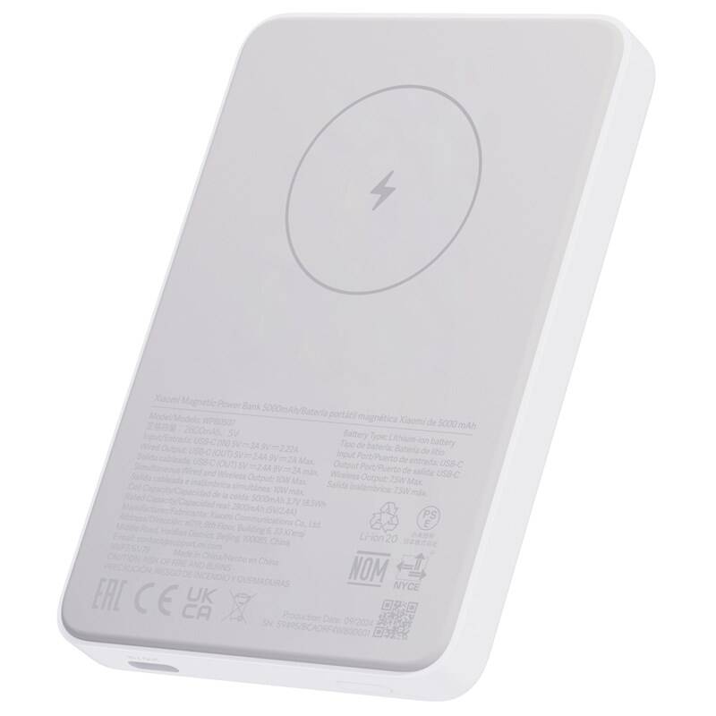 Product detail of Xiaomi Magnetic 5000 mAh (59495) bílá