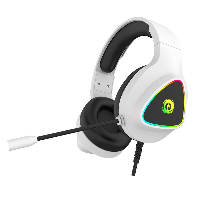 Product detail of Canyon Shadder GH-6, RGB podsvícení, USB + 3,5mm jack, 2m kabel (CND-SGHS6W) bílý