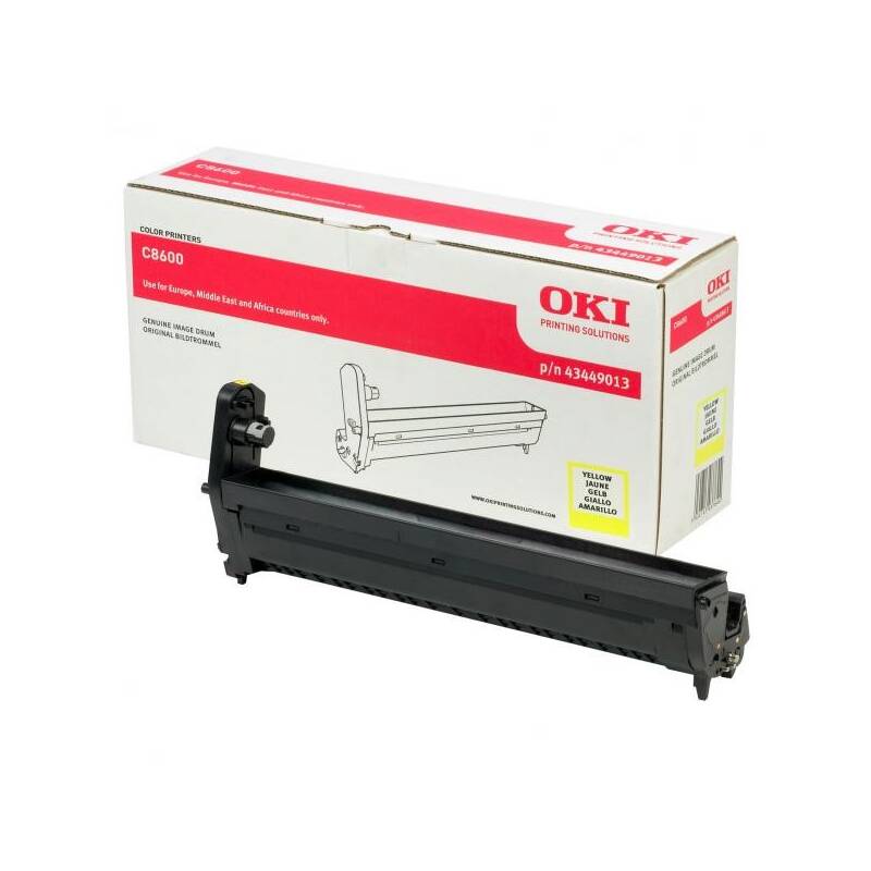 Product detail of OKI C8600/8800, 20000 stran (43449013) žlutý
