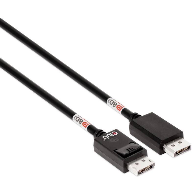 Club3D DisplayPort 2.1 / DisplayPort 2.1, 4K120Hz/10K60Hz, 1.6m (CAC-1092) černý - main (0)