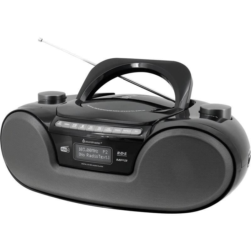 Product detail of Radiopřijímač DAB+/CD Soundmaster SCD8300SW černý