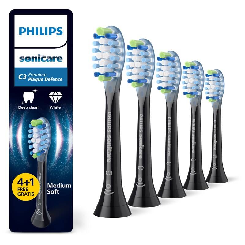 Product detail of Philips Sonicare Premium Plaque Defense HX9045/88 (5 ks) černá