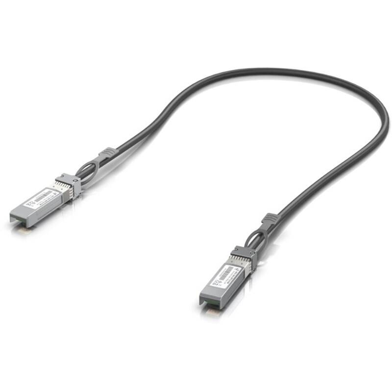 Product detail of Ubiquiti Patch DAC, SFP+/SFP+, 10Gbps, 0,5m (UACC-DAC-SFP10-0.5M) šedý