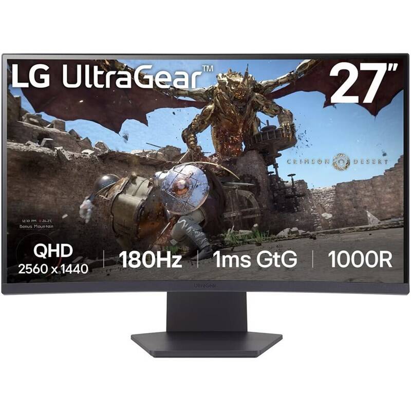 Product detail of LG UltraGear 27GS60QC-B (27GS60QC-B.AEUQ) černý