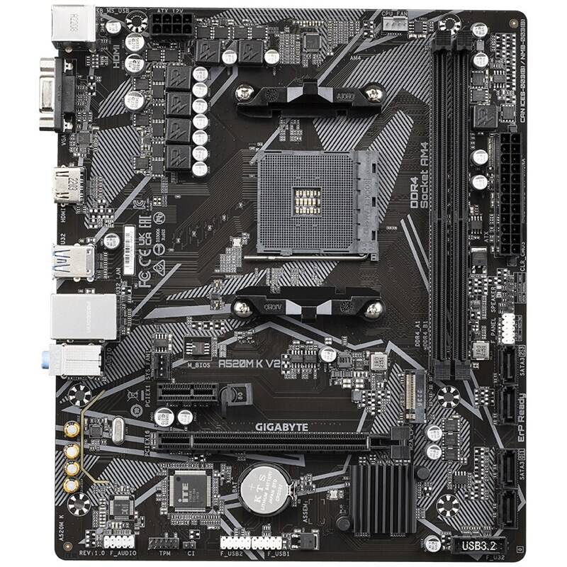 Product detail of GIGABYTE A520M K V2 (A520M K V2)