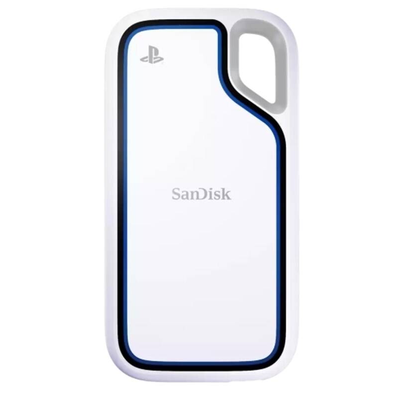 Product detail of SanDisk Extreme Portable 2TB, PlayStation 5 a PC, USB 3.2 Gen 2 (SDSSDE62P-2T00-G25) bílý