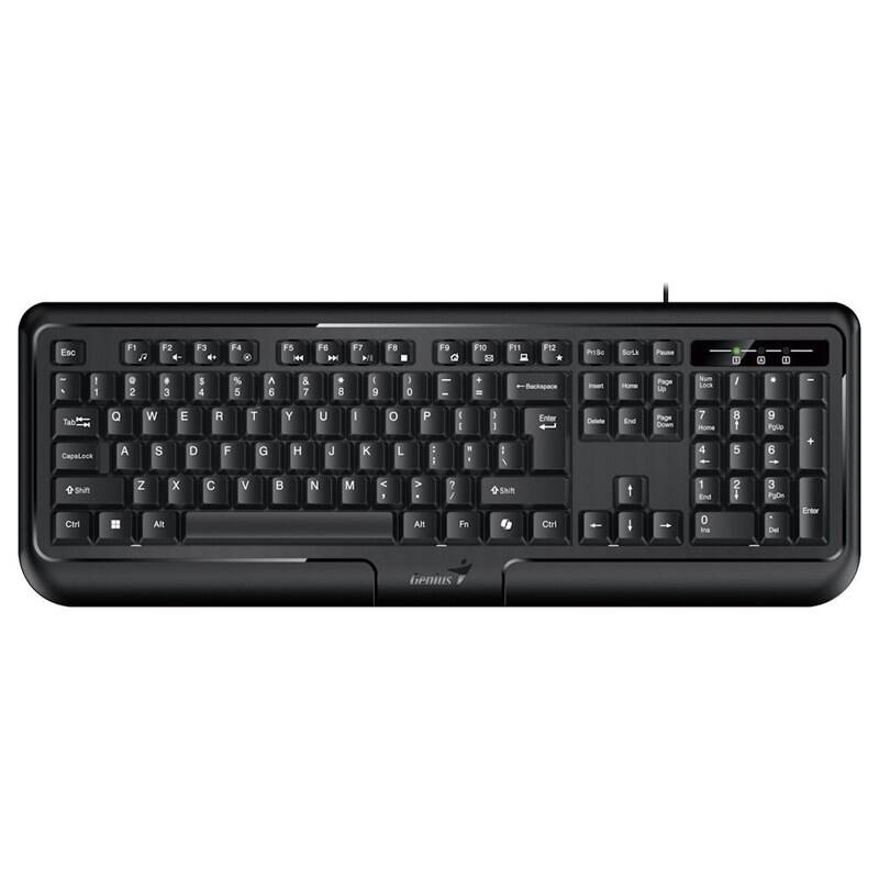 Product detail of Genius KB-118 ver. II, copilot, USB, CZ+SK layout (31310051411) černá