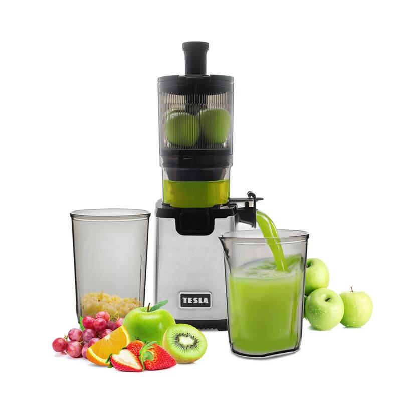 Product detail of Tesla SlowJuicer SJ770 XXL Deluxe černý/stříbrný
