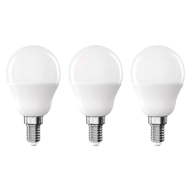Product detail of EMOS Classic mini globe, 4,2W, 470lm, E14, neutrální bílá (3 ks) (ZQ1E23.3)
