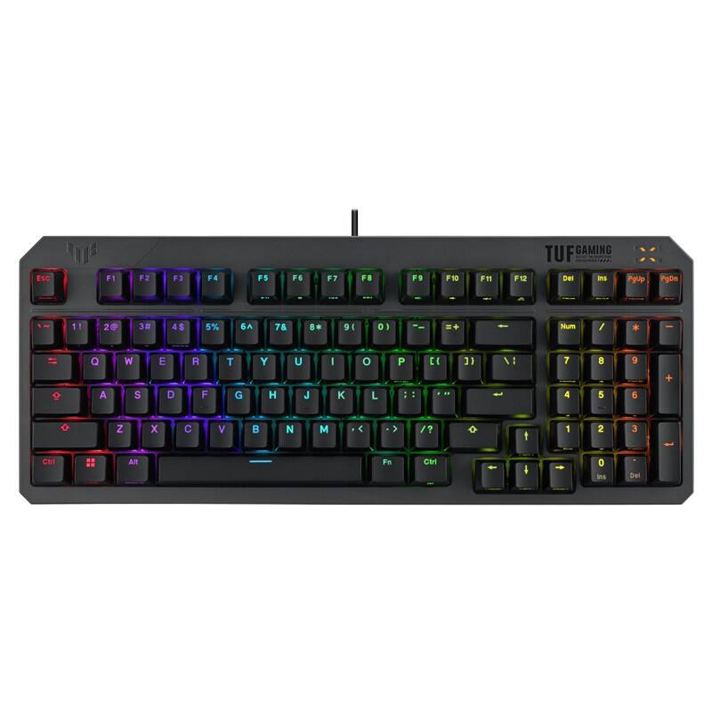 Product detail of Asus TUF Gaming K3 GEN II - CZ/SK layout (90MP0390-BKZA00) černá