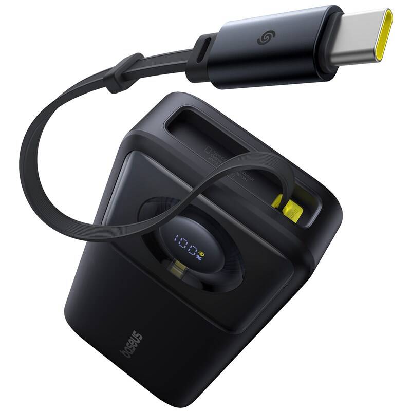 Baseus Qpow2 20000mAh 65W s kabelem USB-C (P10073700123-00) černá - main (0)