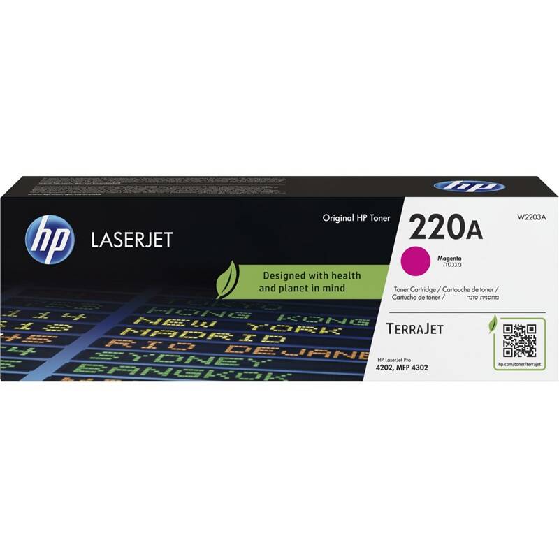 Product detail of HP 220A, 1800 stran (W2203A) purpurový