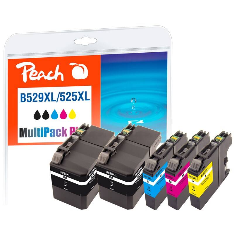 Product detail of Peach Brother LC529XL/LC525XL MultiPack Plus 2x2870,1225,1290,1330 stran - CMYK (320079)